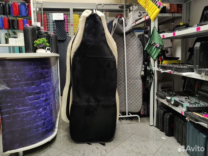 Меховые накидки из шерсти чёрные