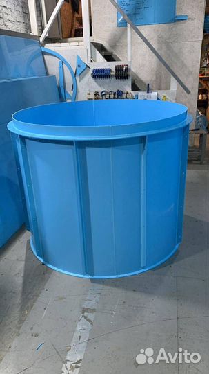 Купель 1,5x1,2 из полипропилена