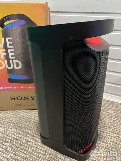 Портативная колонка sony srs xp 500