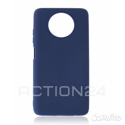 Чехол на Xiaomi Redmi Note 9T Silicone Case (синий