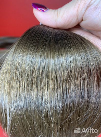 Детские волосы некрашеные, 60см