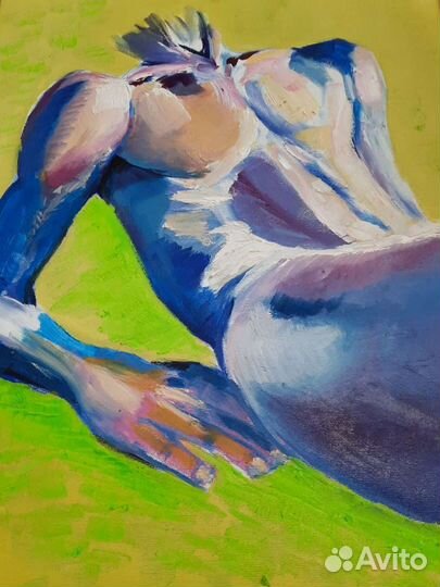 Картина маслом на холсте. сюреализм/абстракция