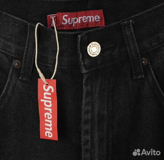 Шорты Supreme Baggy week 11 джинсовые