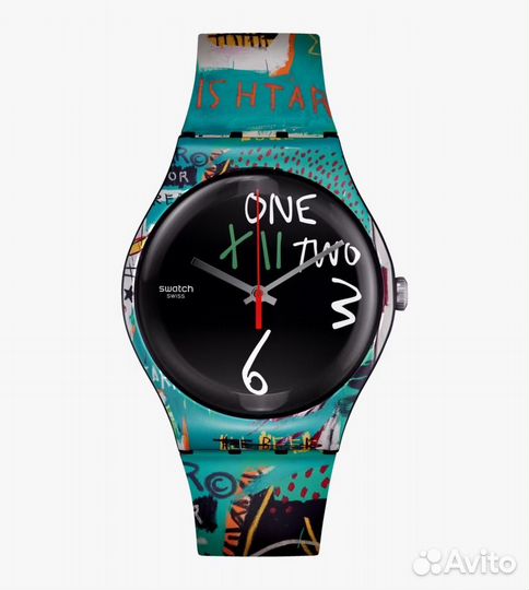 Новые Swatch x Jean-Michel Basquiat оригинал