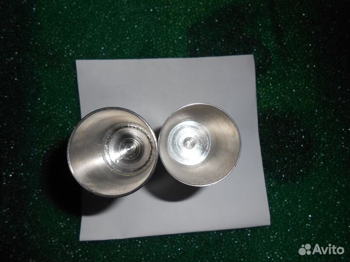 Уникальные свадебные рюмки из советской нержавейки