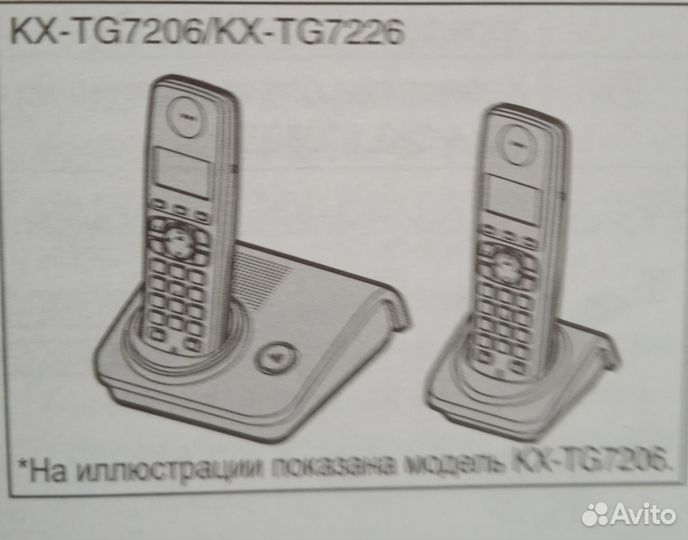 Телефон цифровой беспроводный Panasonic