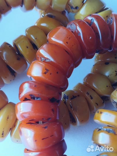 Браслет тибетский янтарь, из Тибета