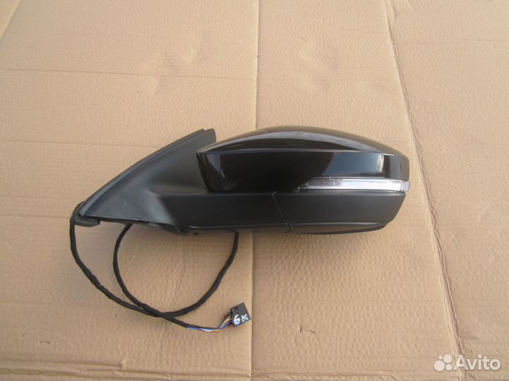 Зеркало левое 6 конт Аналог Skoda Octavia A7 13-19