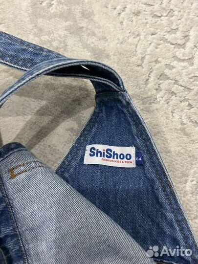 Комбинезон детский джинсовый 104