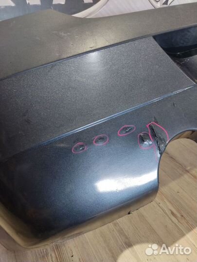 Бампер зад Renault logan