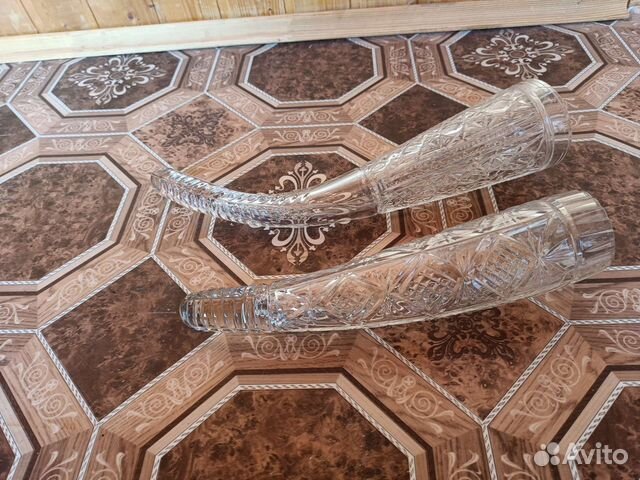 Хрустальный рог изобилия Гусь Хрустальный СССР