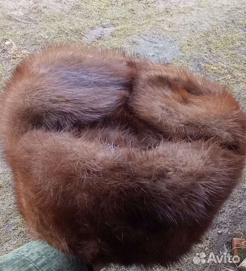 Шапка норковая
