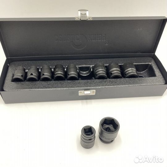 Набор головок ударных 10 предметов Сервис Ключ