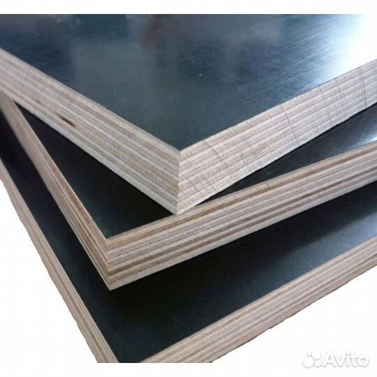 Фанера ламинированная 2440х1220 27 мм, сорт 2/2