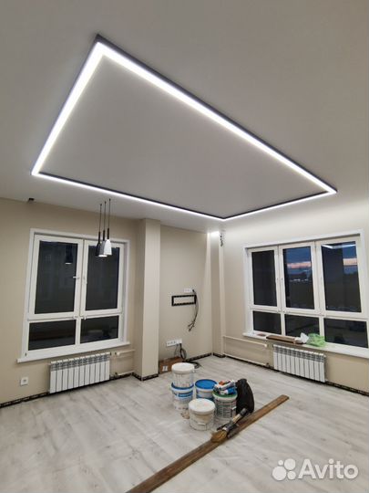 Натяжные потолки