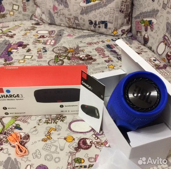 Портативная колонка JBL Charge 3 Bluetooth