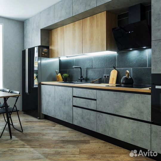 Кухня в стиле loft