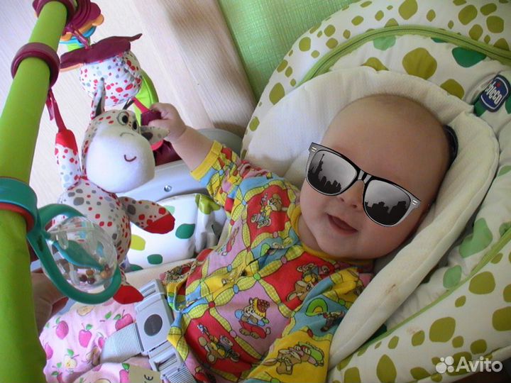 Стульчик для кормления chicco polly progress 5