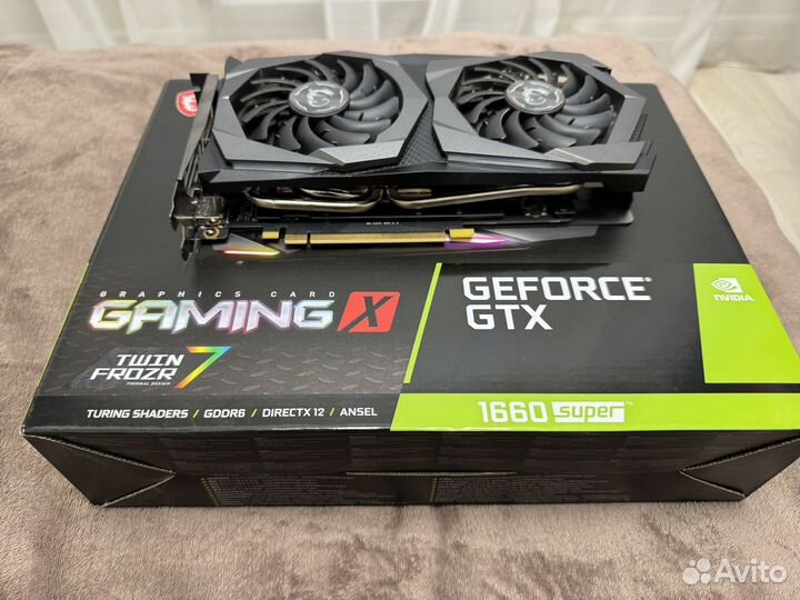 Видеокарта gtx 1660 super gaming x