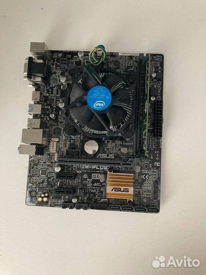 Процессор+материнская плата+озу+кулер