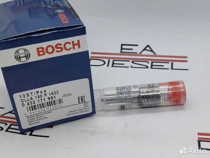 Распылитель 0 433 171 991 (dlla 150P1622)