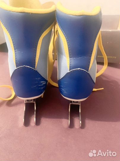 Коньки двухполозные 29 размер