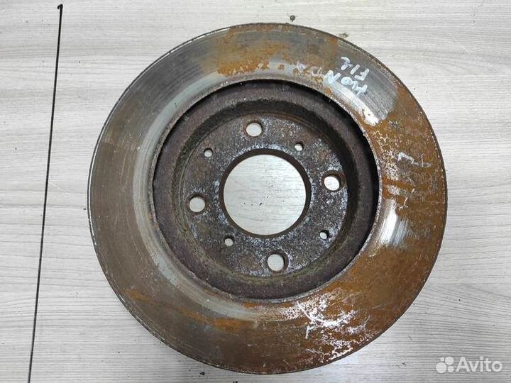 Диск тормозной передний Honda Fit GD с2001-2008г Ф