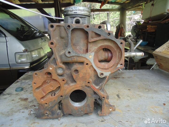 Блок цилиндров двигателя Тойота 2С