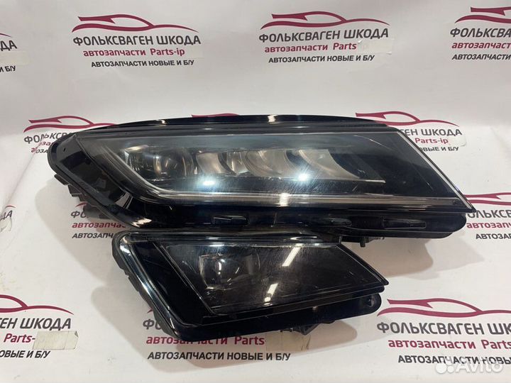 Фара правая LED для шкода кодиак 566941016h