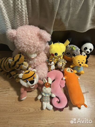 Мягкие игрушки пакетом