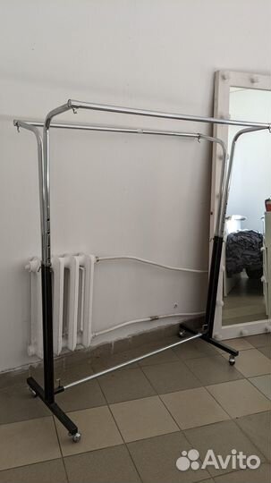 Рейл двойной для одежды