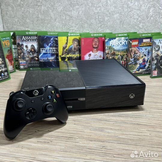 Xbox One 500Gb + 300Игр Game Pass