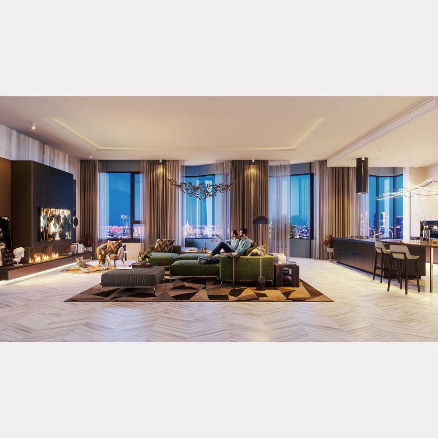 Квартира-студия, 39,2 м², 26/28 эт.