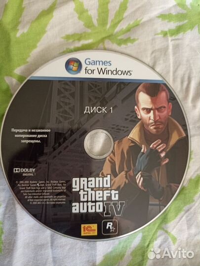 Компьютерная игра pc GTA 4