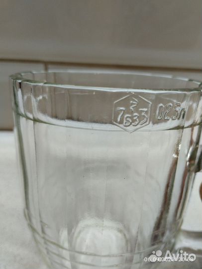 Пивная кружка 0.25л. СССР. 1973 г