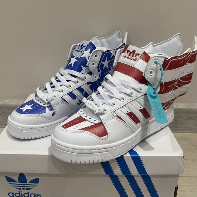 Adidas Jeremy Scott Wings 2.0 Usa Flag 37/45