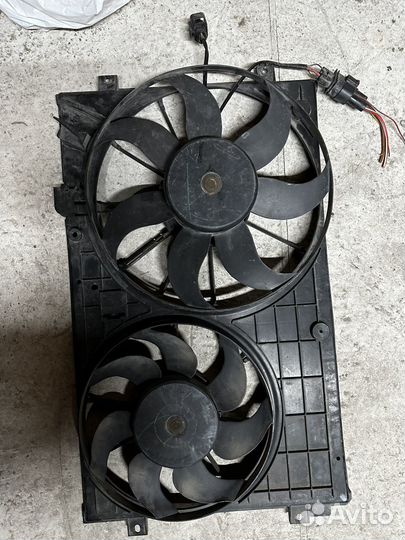 Вентиляторы охлаждения радиатора vw Jetta 6