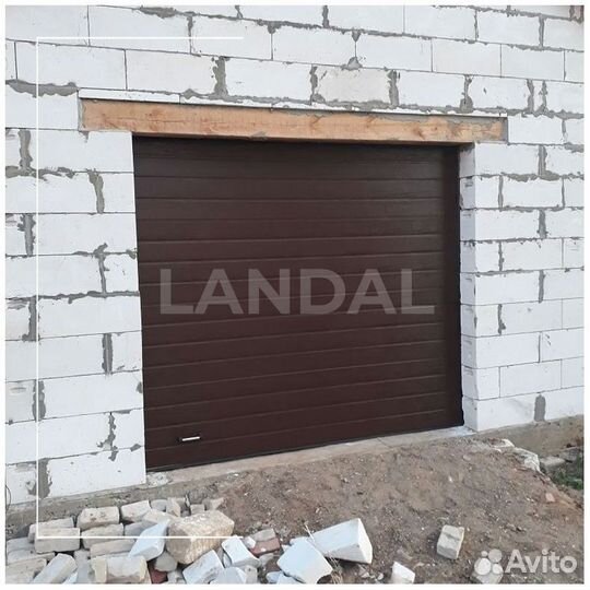 Гаражные секционные ворота