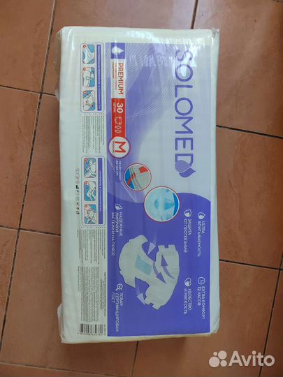 Подгузники для взрослых размер М