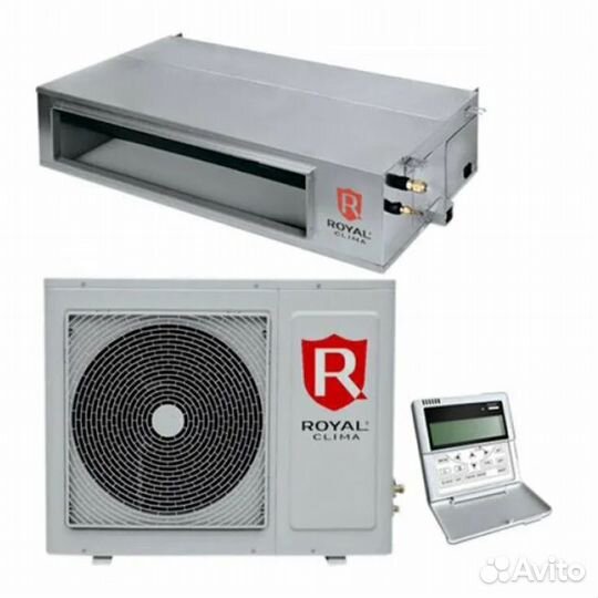 Канальный сплит Royal Clima CO-D 36HNX/CO-E 36HNX