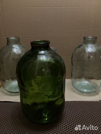 Банки стеклянные 10 л и 6л