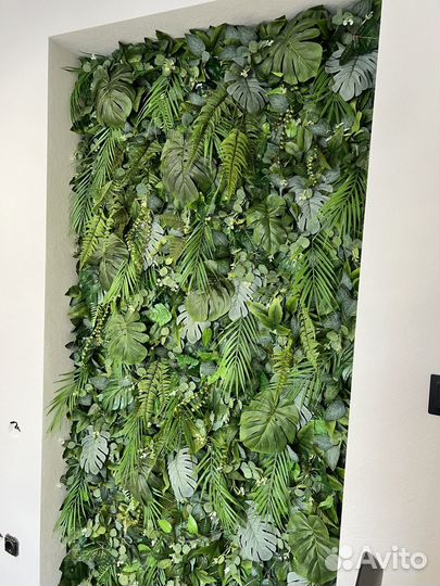 Фитостена / панно из искуственных растений