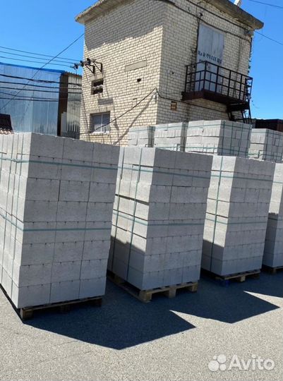 Пеплоблок М35 390х190х190