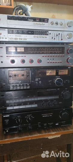 Усилители sony/grundig/ дека -обмен