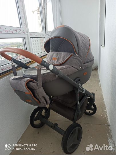 Коляска 2 в 1 adamex massimo