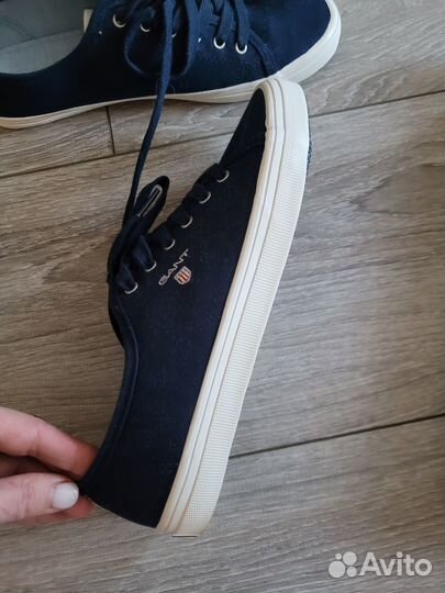 Кеды женские синие Gant