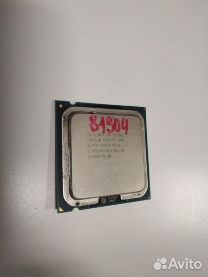 Процессор Intel Core 2 Duo