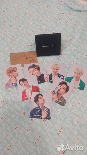 Карточки BTS х Samsung