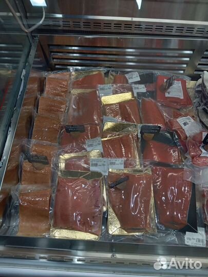 Филе слабосоленое и х/к разных видов рыб