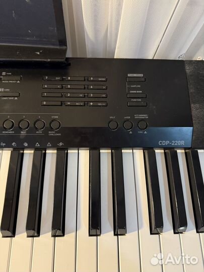 Цифровое пианино casio cdp 220r
